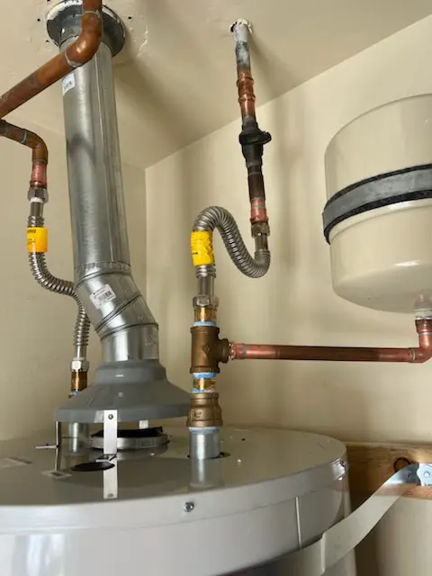 Water heater installation and plumbing repair in Sand Hills